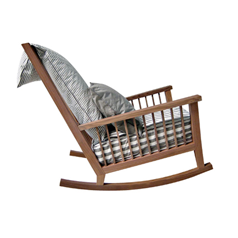 Gray 09 Rocking Chair | The Modern Home Company